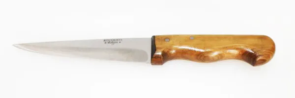 Bursa İnce Sivri Kasap Bıçağı No:2, 15,5 Cm - Ahşap Sap - Image 1