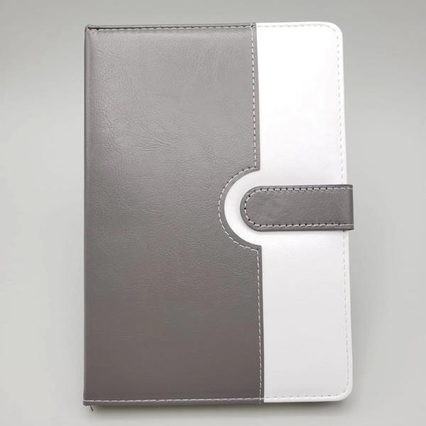 Çizgili Termo Deri Defter - Image 1