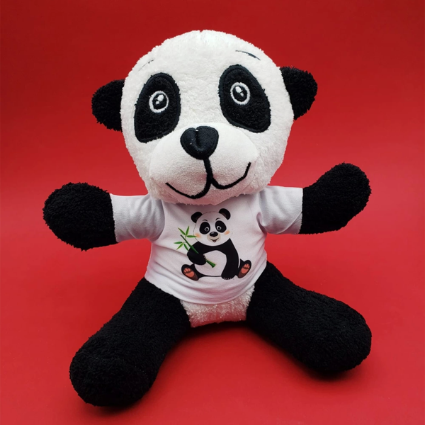 Tişörtlü Panda Oyuncak - Image 1