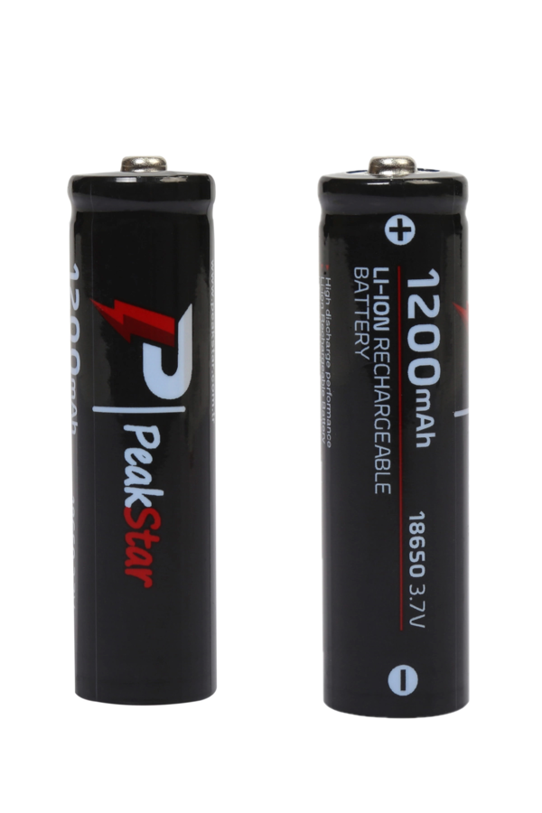 Orjinal 3.7 V 1200 Mah Şarj Edilebilir 18650 Turbo Model Li-ion Şarjlı Pil - Image 1