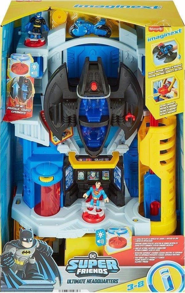 Mattel HNW08 Imaginext® DC Super Friends™Ultimate HQ Macera Seti - Image 1