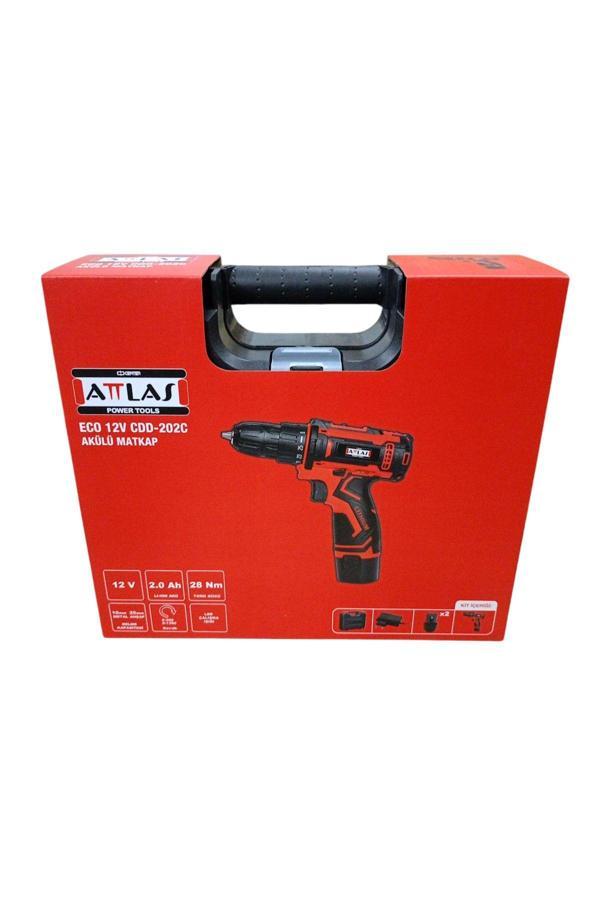 Attlas Matkap Eco V 12 Lı-On Çift Akülü - Image 1