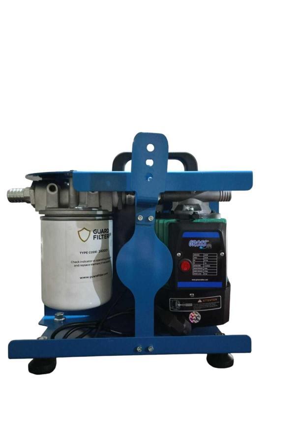 Myg Tam Hidrolik Filtrasyon Makinası Sıvı Mazot Yağ Transfer Pompa 220V 50 Litre - Image 1