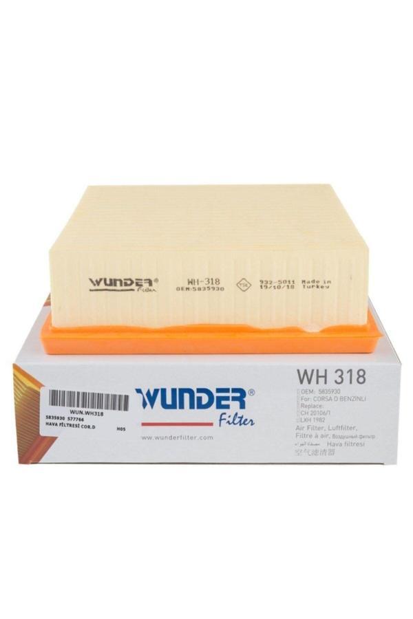 Opel Corsa D 1.2 / 1.4 Benzinli Hava Filtresi Wunder Marka - Image 1