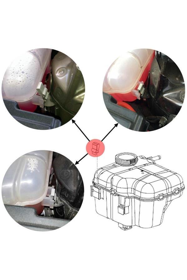 Opel Insignia Yedek Su Depo Klipsi Gm Marka - Image 1