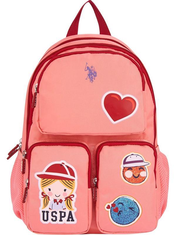 Polo Okul Sırt Çantası Pembe Plcan25019 - Image 1
