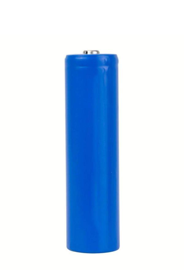 Usin 3,7 Volt 1200 Mah 18650 Li-On Şarj Edilebilir Başlıklı Pil (3.7V 1200Mah Şarjlı Büyük Fener Pili) - Image 1