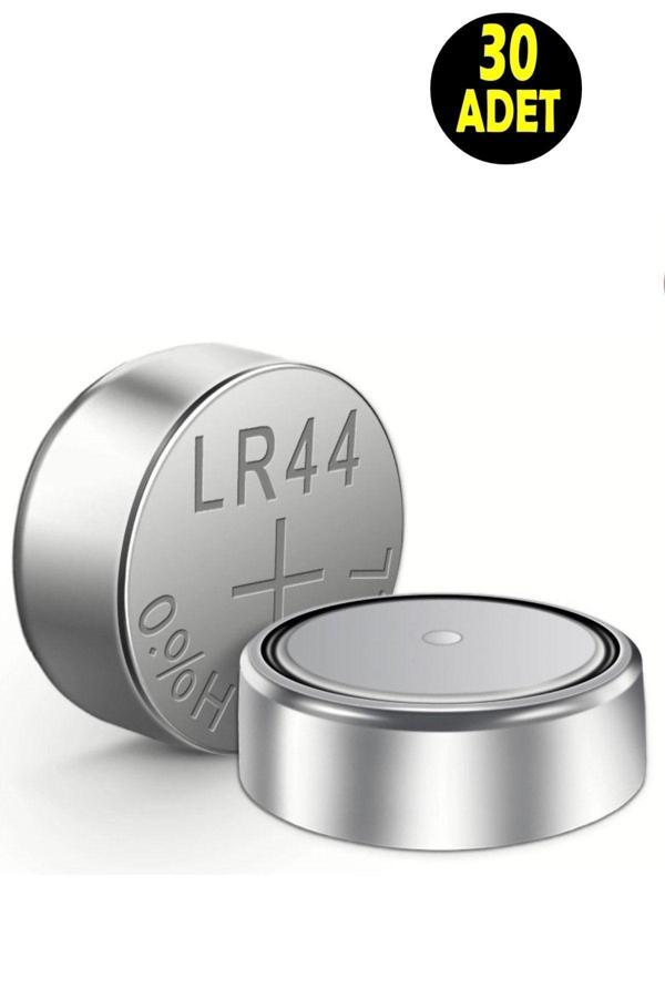 Usin 30 Adet Ag13 Alkalin Lr44H A76 Sr44 357 V13Ga Düğme Para Pil (A 76 Ag 13 Terazi-Saat-Oyuncak Pili) - Image 1