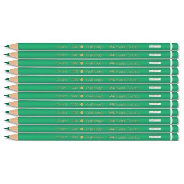 Faber-Castell Kopya Kalemi Yeşil 113 1440000 (12 Li Paket) - Image 1