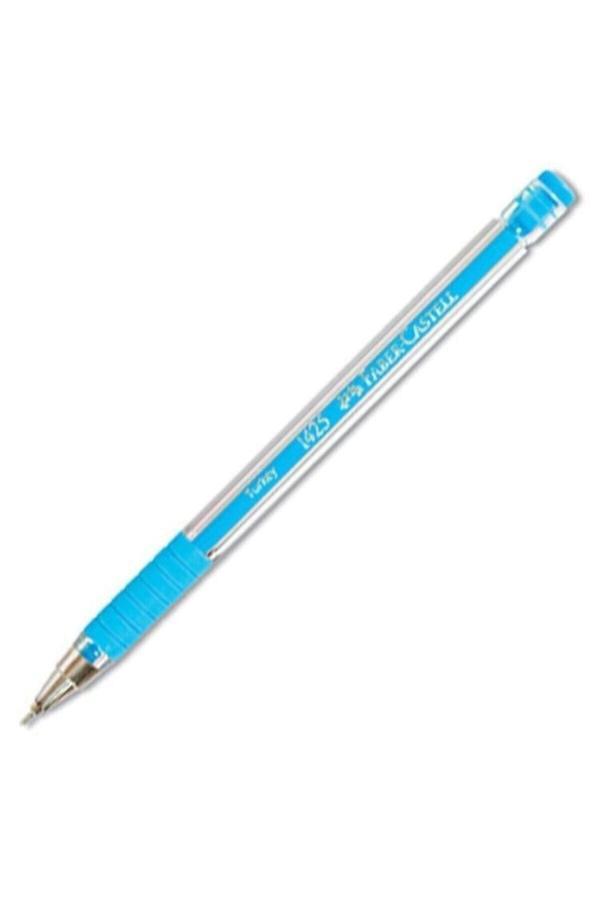 Faber-Castell Tükenmez Kalem Turkuaz 1425 (10 Lu Paket) - Image 1