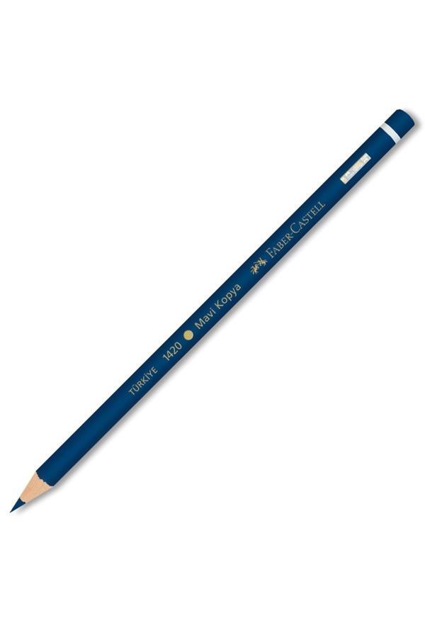 Faber-Castell Kopya Kalemi Mavi 113 1420000 (12 Li Paket) - Image 1