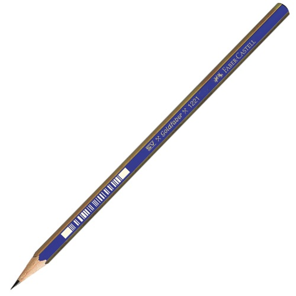 Faber-Castell Kurşun Kalem Dereceli Goldfaber 7B 5165 000015 (12 Li Paket) - Image 1