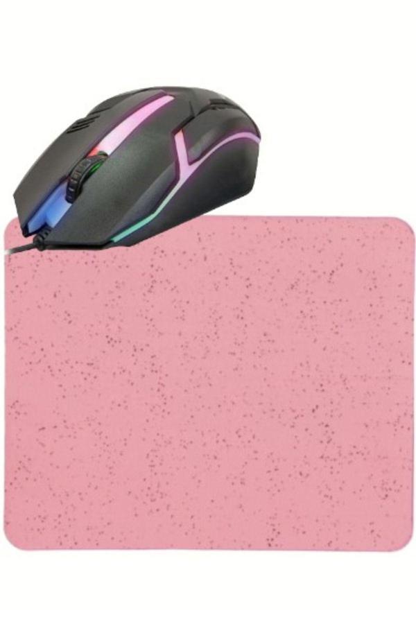 Usin Led Işıklı 3D Gaming Tip Kablolu Mouse Bilgisayar Faresi Notebook Pc Windows  Uyumlu Oyuncu Mause - Image 1