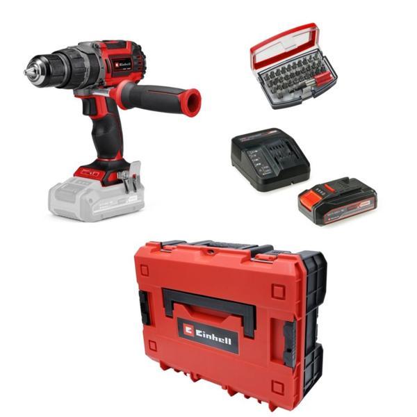 Einhell Tp-Cd 18/60 Li-I Bl Solo +1 x 2.5 Ah Akü ve 32 Parça Bits Uç Seti (Çantalı) - Image 1