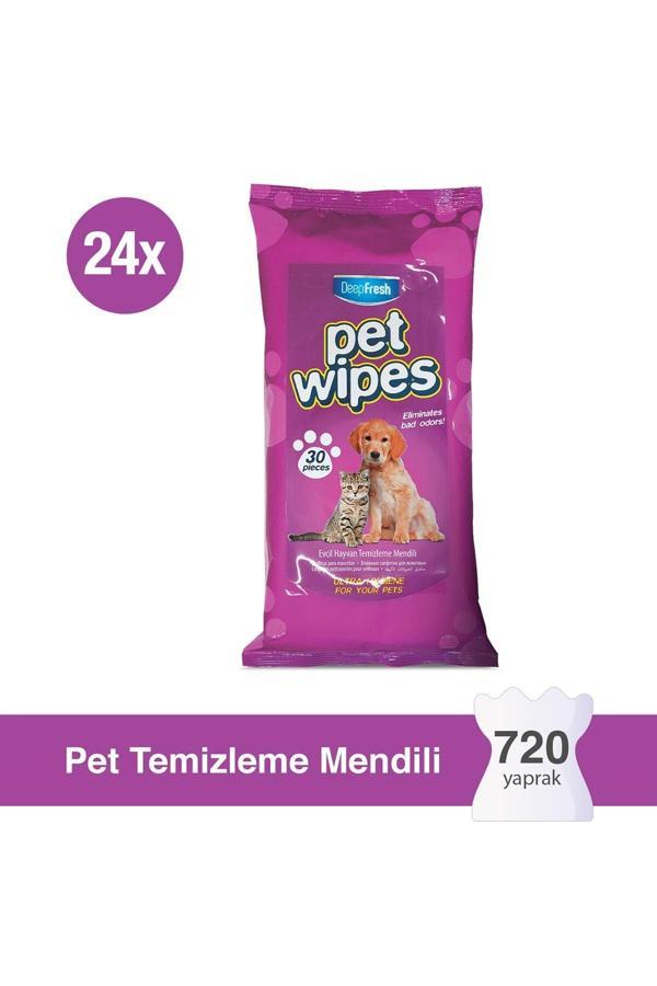 Evcil Hayvan Pati Temizleme Mendili 24 x 30 Yaprak - Image 1