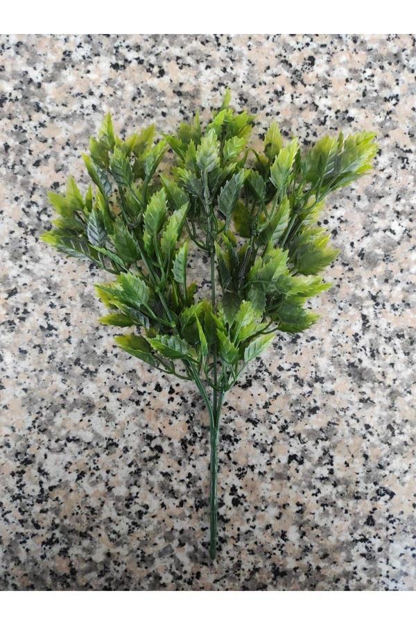 1 ADET  ŞİMŞİR YAPAY ÇİÇEK EV DEKORASYON ARANJMAN DEKOR BALKON 30 CM - Image 1