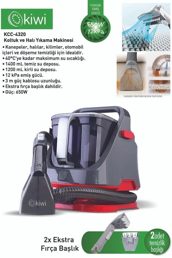 Kcc-4320 Koltuk Halı Yıkama Ve Leke Çıkartma Makinesi - Image 1