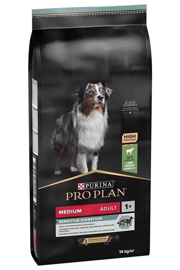 Proplan Lamb Kuzu Etli Medium Breed Orta Boy Köpekler Için Köpek Kuru Maması 14kg - Image 1