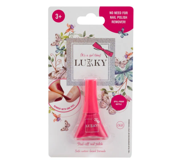 Lukky Soyulabilir Oje - Pembe - Image 1