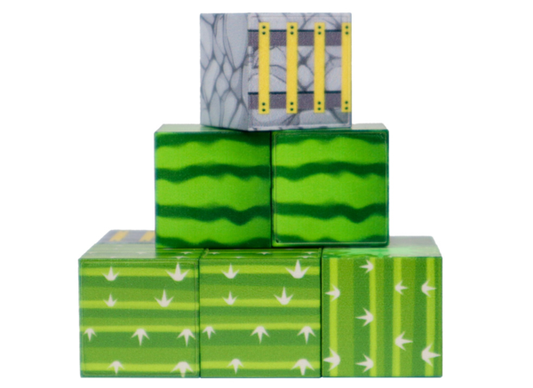 Megacraft 9 Parça Karpuz Ray Kaktüs Blok - Image 1