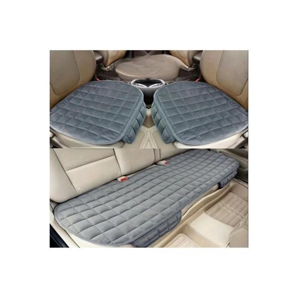 Audi A3 Soft Ortopedik Cepli Oto Kılıf- Minder Seti (3 parça) Antrasit - Image 1
