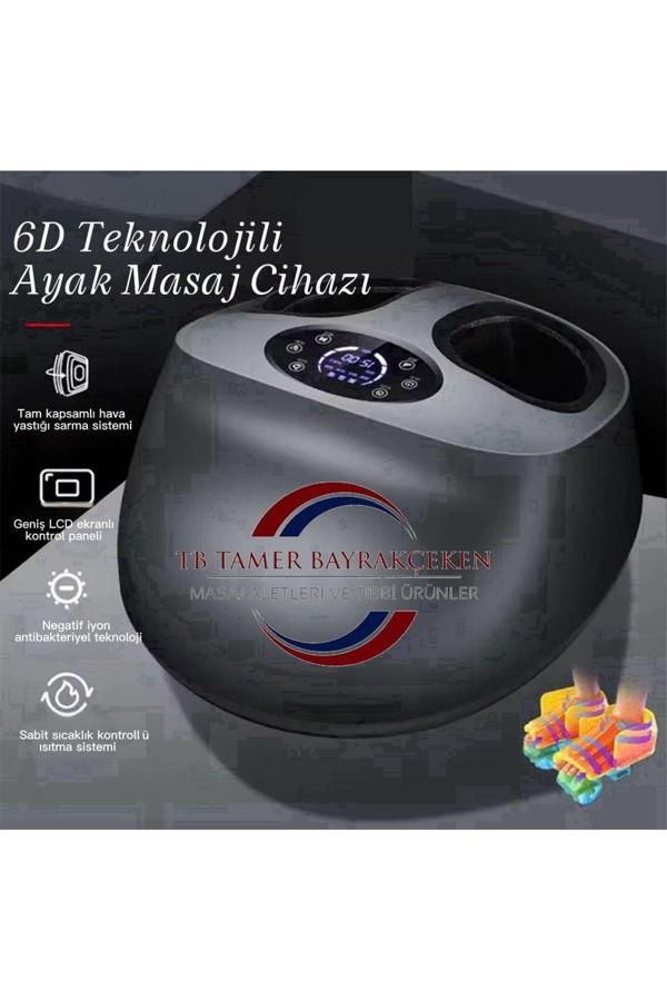 Tb 6D Dijital Ayak Masaj Aleti Ovamalı/Isıtmalı/Titreşimli - Image 1