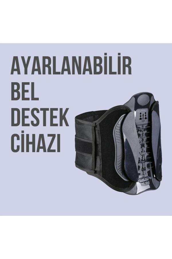 Tb Bel Sırt Masaj Cihazı Korsesi / Dik Duruş / Kamburluk / Kadın Erkek Durma Aparatı / Kifoz / Kambur - Image 1