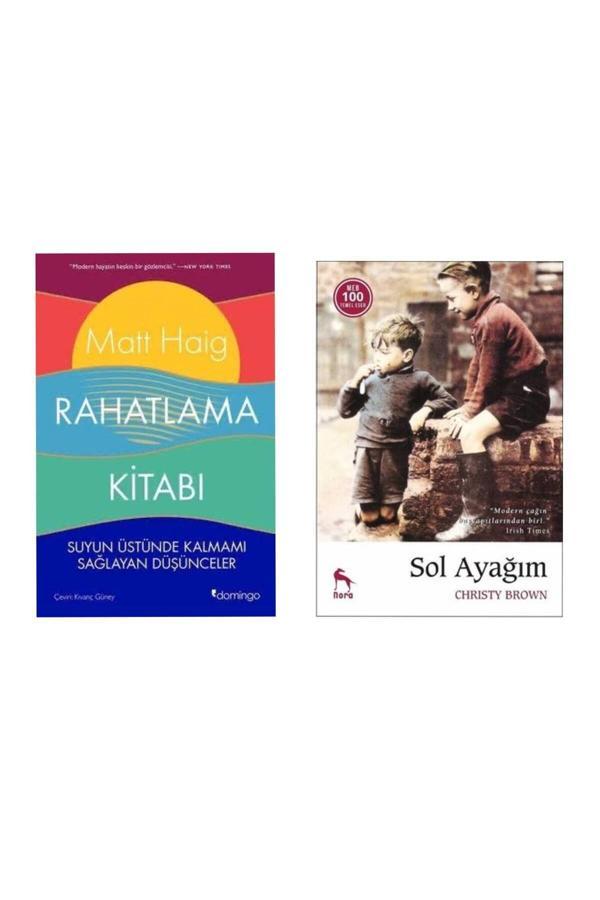Rahatlama Kitabı Matt Haig - Sol Ayağım Christy Brown - Domingo Yayınevi - Image 1