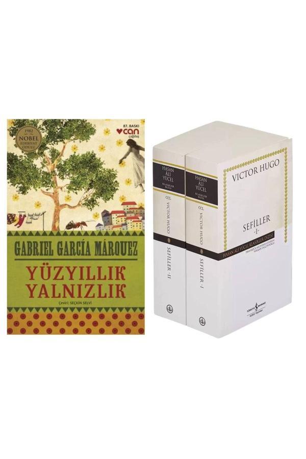 Yüzyıllık Yalnızlık - Gabriel García Márquez - Sefiller (2 Cilt Takım) - Victor Hugo - Can Yayınları - Image 1