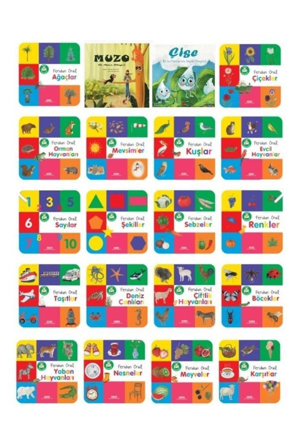 Minik Kitaplarım Serisi (Tam Set) - 18 Kitap - Muzo Ve Çise Hediyeli - Yapı Kredi Yayınları - Image 1