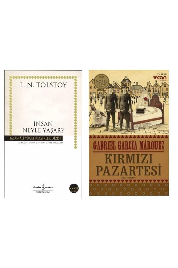 İnsan Neyle Yaşar? - Kırmızı Pazartesi - Gabriel García Márquez - İş Bankası Kültür Yayınları - Image 1