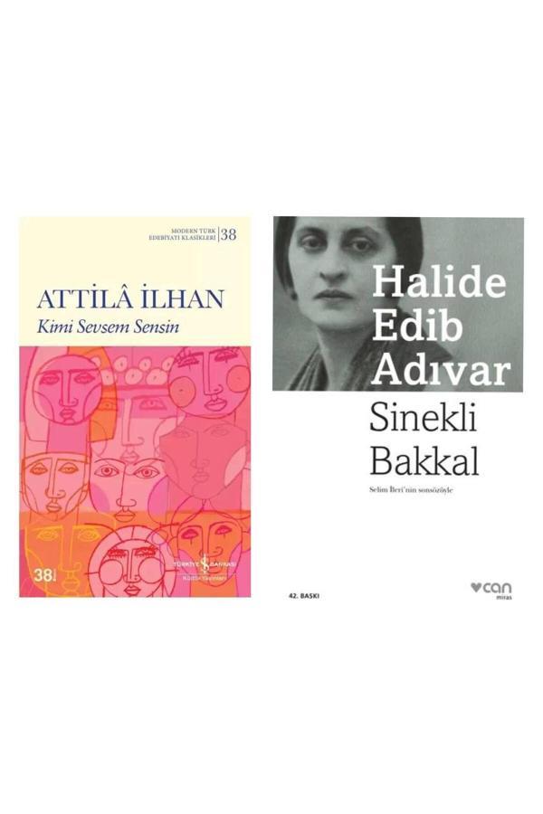Kimi Sevsem Sensin - Attila İlhan - Sinekli Bakkal - Halide Edib Adıvar - İş Bankası Kültür Yayınları - Image 1