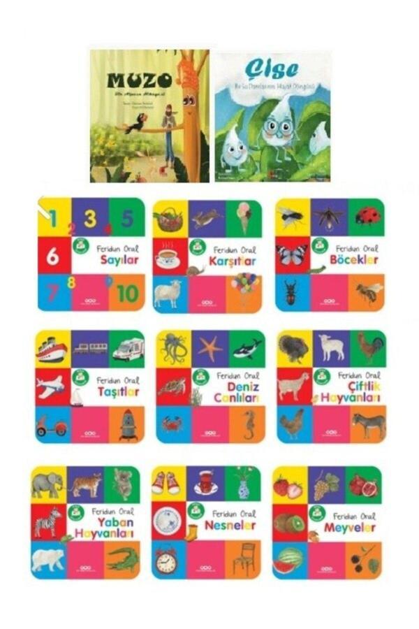 Minik Kitaplarım Serisi 2 - 9 Kitap - Muzo Ve Çise Hediyeli - Yapı Kredi Yayınları - Image 1