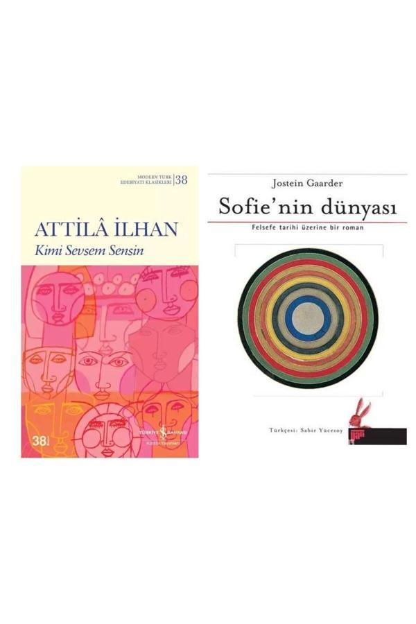 Kimi Sevsem Sensin - Attila İlhan - Sofie’Nin Dünyası - Jostein Gaarder - İş Bankası Kültür Yayınları - Image 1