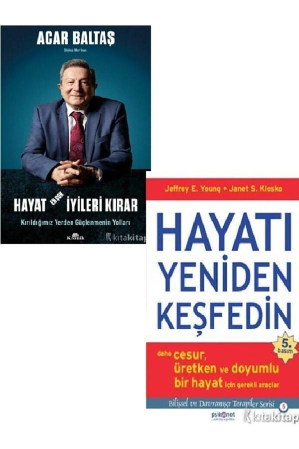 Hayat En Çok İyileri Kırar-Hayatı Yeniden Keşfedin-Jeffrey E. Young-Acar Baltaş 2 Kitap Set - Kronik Kitap - Image 1