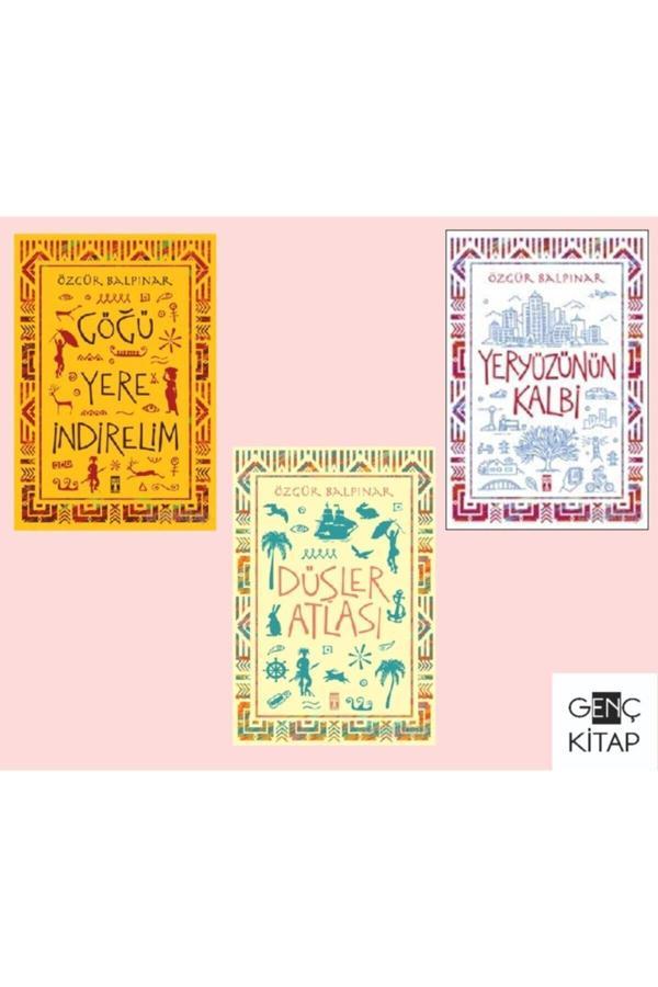 Göğü Yere Indirelim Serisi 3 Kitap Set Özgür Balpınar Yeryüzünün Kalbi Düşler Atlası - Genç Timaş - Image 1