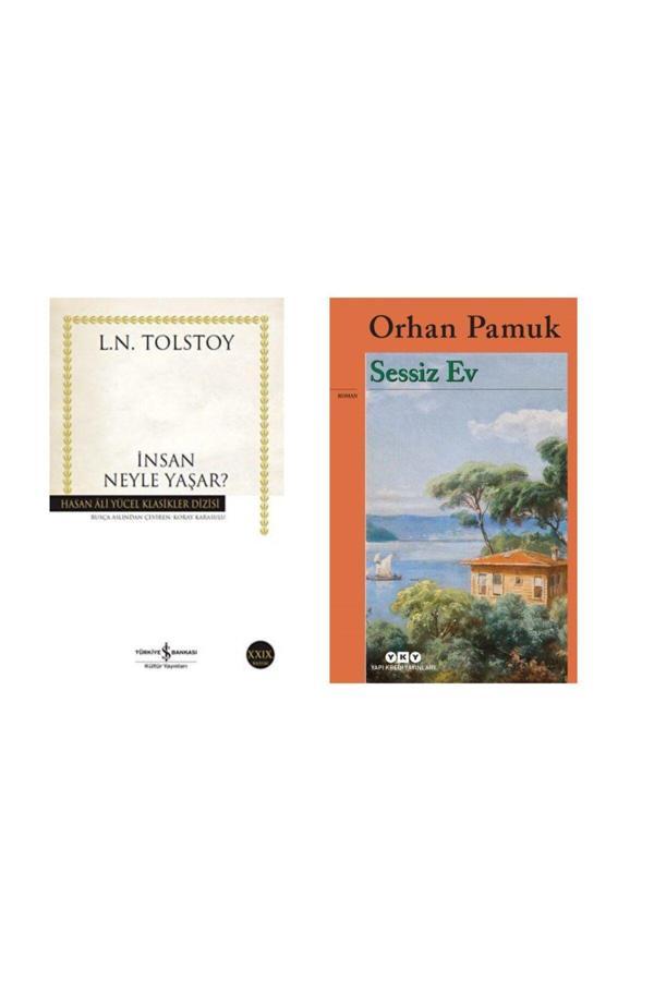 İnsan Neyle Yaşar ? Tolstoy - Sessiz Ev Orhan Pamuk - İş Bankası Kültür Yayınları - Image 1
