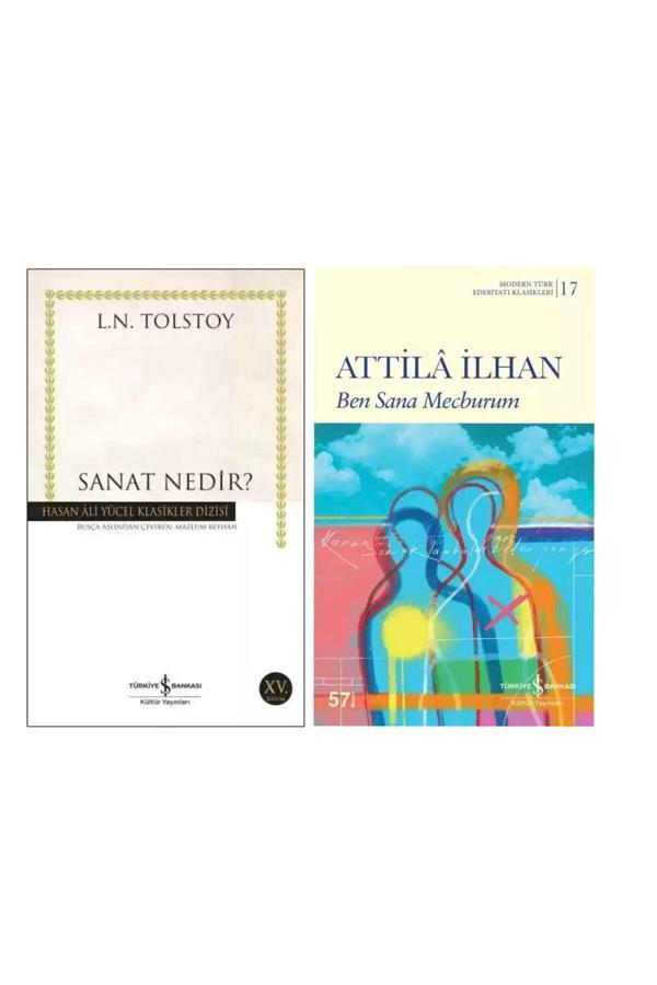 Sanat Nedir ? - Ben Sana Mecburum - Attila İlhan - İş Bankası Kültür Yayınları - Image 1