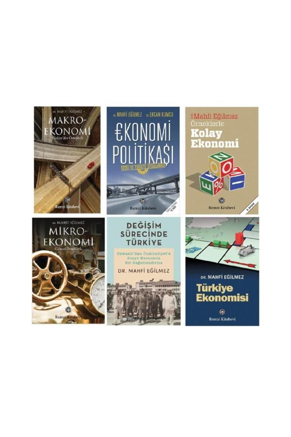 Makroekonomi - Mikroekonomi - Kolay Ekonomi - Değişim Sürecinde Türkiye 6 Kitap - Mahfi Eğilmez - Remzi Kitabevi - Image 1