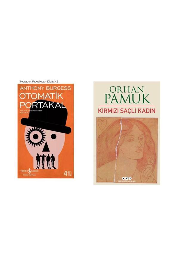 Otomatik Portakal Anthony Burgess - Kırmızı Saçlı Kadın Orhan Pamuk - İş Bankası Kültür Yayınları - Image 1