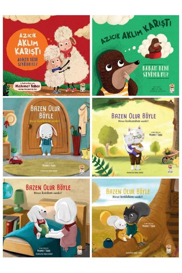Bazen Olur Böyle + Azıcık Aklım Karıştı Serileri 6 Kitap Set - Mehmet Teber - Sincap Kitap - Image 1