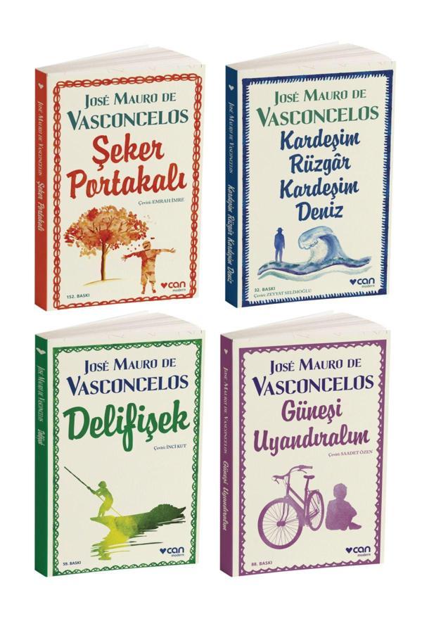 Deli Fişek Şeker Portakalı Kardeşim Rüzgar, Kardeşim Deniz Güneşi Uyandıralım (4 Kitap Set) - Can Yayınları - Image 1