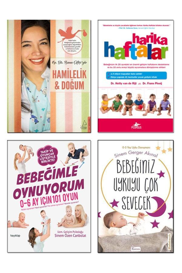 Hamilelik Ve Doğum Banu Çiftçi + Harika Haftalar + Bebeğimle Oynuyorum Bebeğiniz Uykuyu Çok Sevecek - Destek Yayınları - Image 1