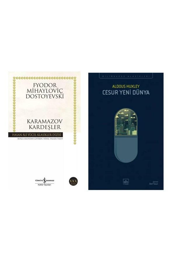 Karamazov Kardeşler - Cesur Yeni Dünya Aldous Huxley - İş Bankası Kültür Yayınları - Image 1