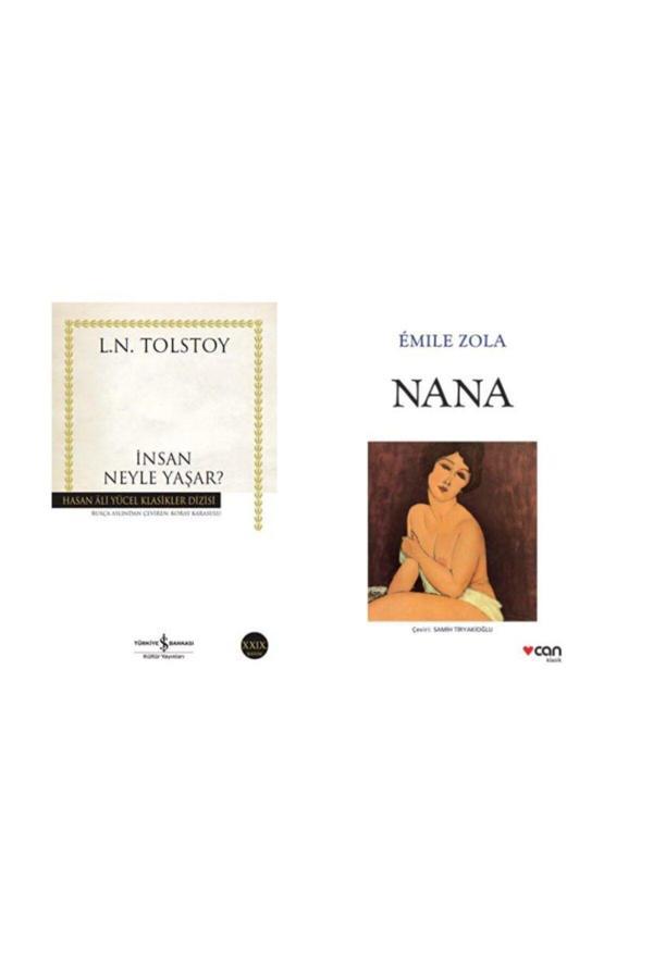 İnsan Neyle Yaşar ? Tolstoy - Nana Emile Zola - İş Bankası Kültür Yayınları - Image 1