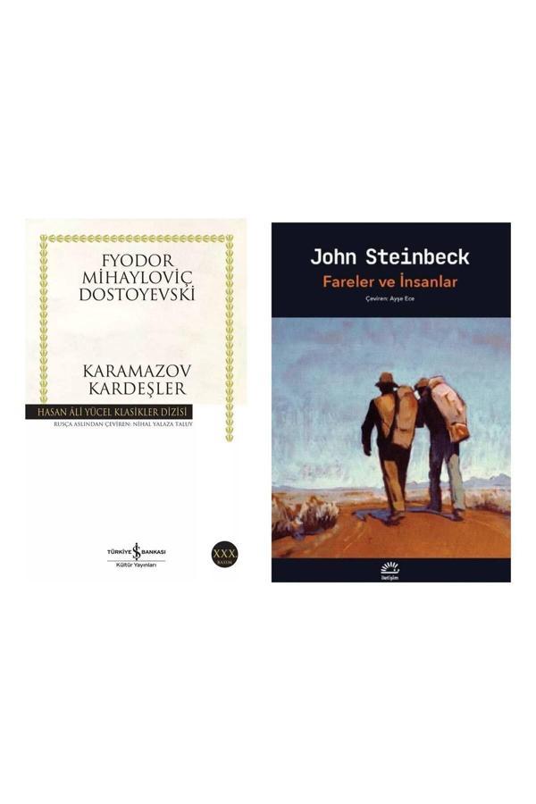 Karamazov Kardeşler - Fareler Ve İnsanlar John Steinbeck - İş Bankası Kültür Yayınları - Image 1