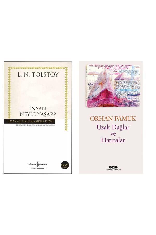 İnsan Neyle Yaşar? - Uzak Dağlar Ve Hatıralar - Orhan Pamuk - İş Bankası Kültür Yayınları - Image 1