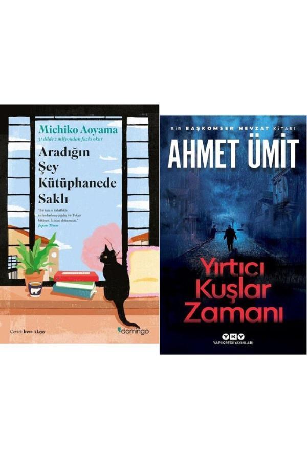 Aradığın Şey Kütüphanede Saklı + Yırtıcı Kuşlar Zamanı 2 Kitap Set - Domingo Yayınevi - Image 1