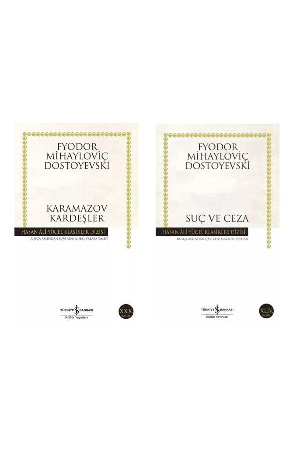 Karamazov Kardeşler - Suç Ve Ceza Fyodor Mihayloviç Dostoyevski - İş Bankası Kültür Yayınları - Image 1