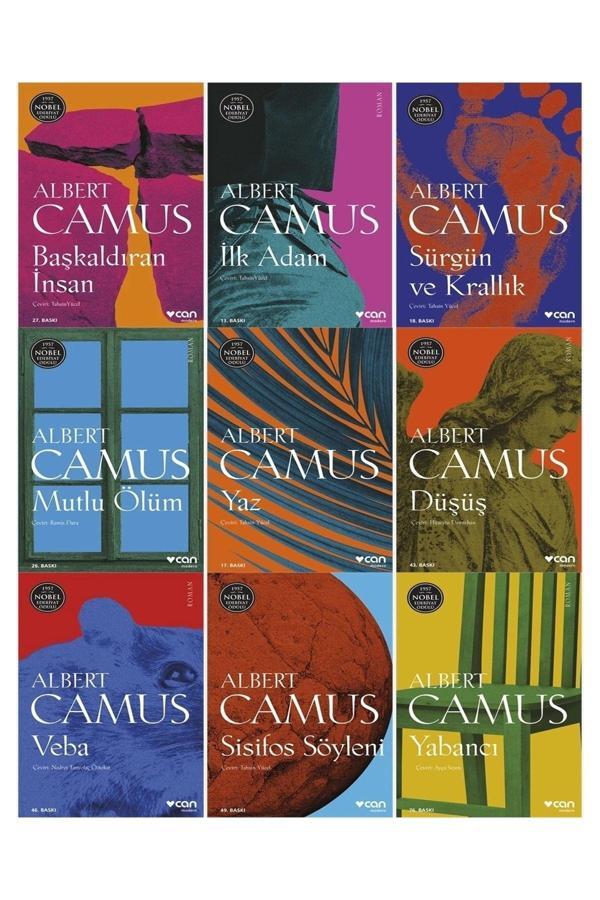Nobel Ödüllü Yazarlar 1: Albert Camus 9 Kitap: Yabancı - Sisifos Söyleni - Veba - Düşüş... - Can Yayınları - Image 1